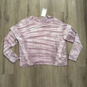 Splendid Raw Hem Top